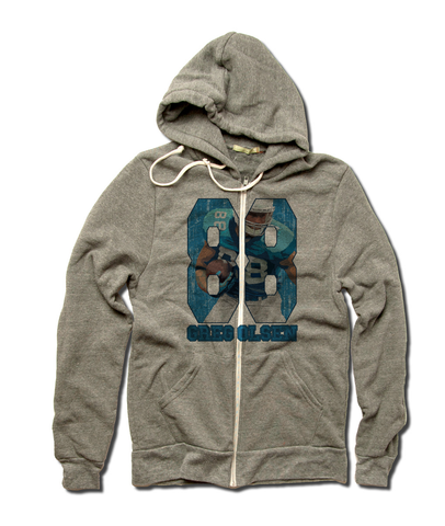 Zip Hoodie Eco Gray