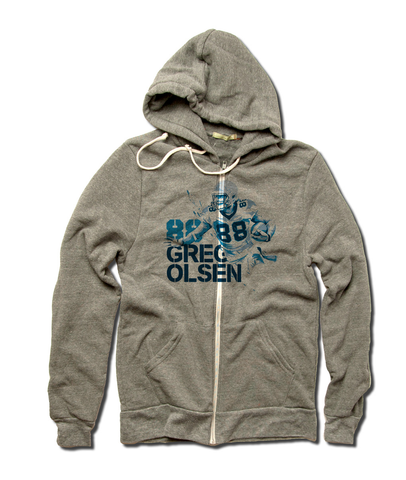 Zip Hoodie Eco Gray