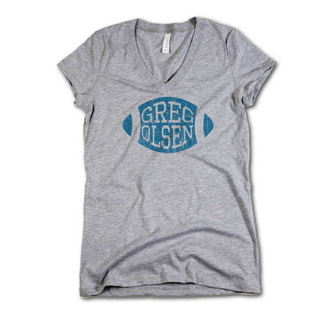 V-Neck Athletic Gray
